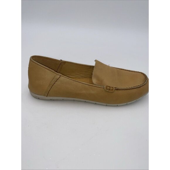 Frye Womens Sedona Venetian Moc Leather Loafer Flats Sz 8.5 Tan Shoes Slip On - Picture 9 of 11
